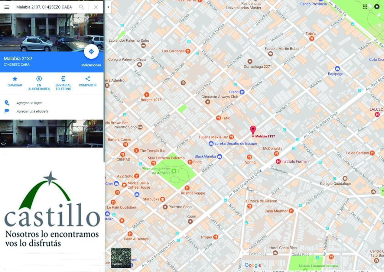 בואנוס איירס Departamento 2 Ambientes En Palermo - Para 4 Personas מראה חיצוני תמונה